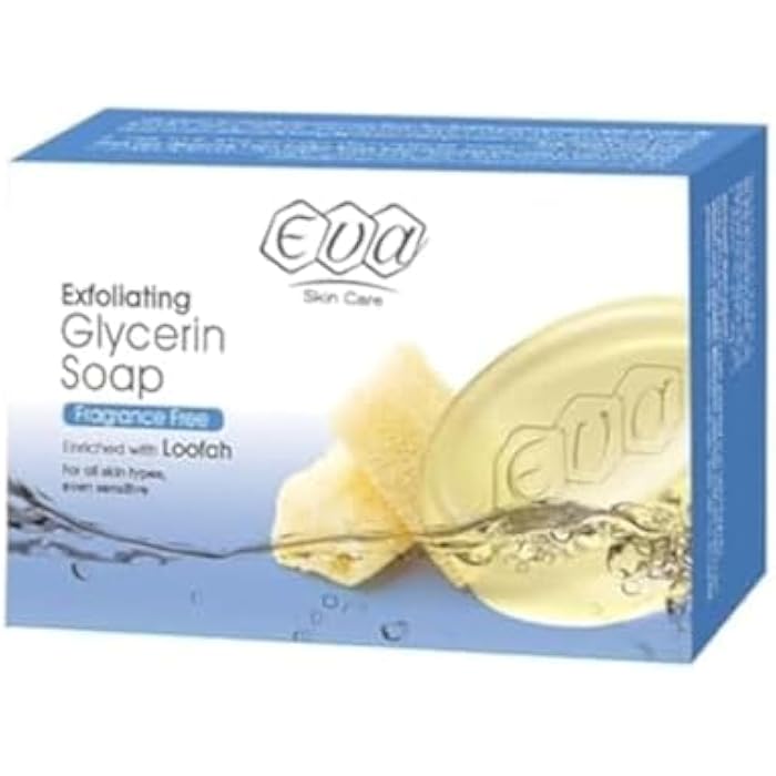 Eva Skin Care - Exfoliating Glycerin Soap, with Loofah - Image 1